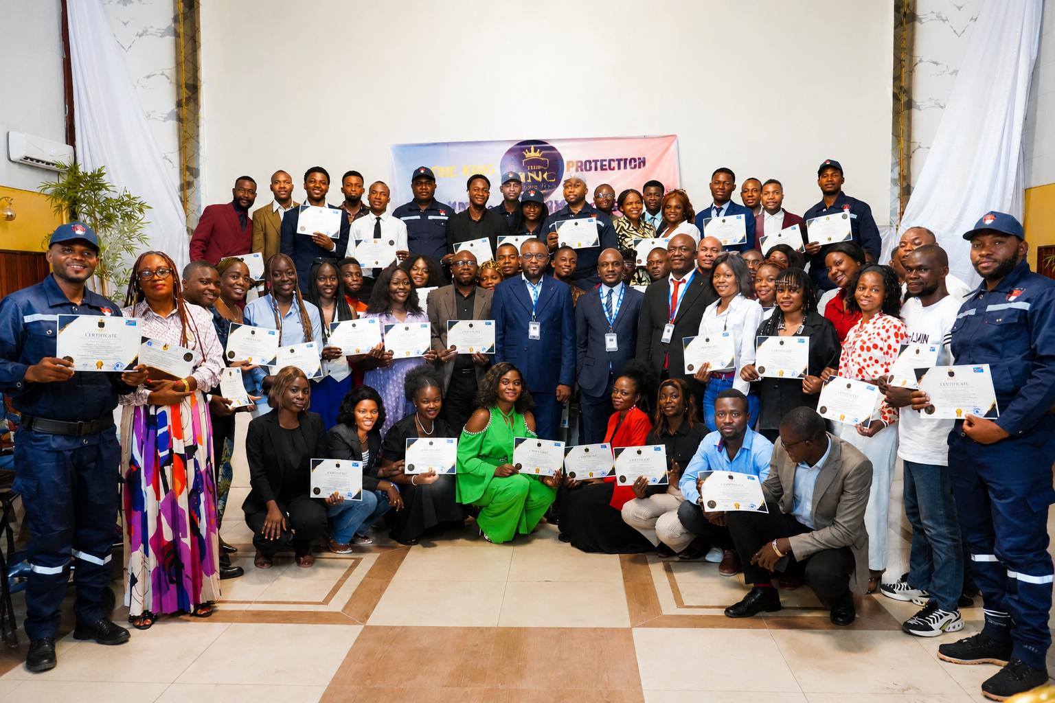Certification THE KING PROTECTION